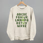 I Love You Clover Alphabet