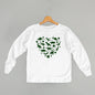 Clovers + Dinosaurs Heart (Kids)