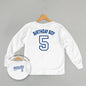 Birthday Boy Varsity #5 (Kids Back Print)