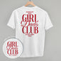 Girl Dads Club (Red) (Back Print)