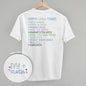 Happy Little Things List (Back Print)