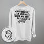 When We Have Baseball Dads (Back Print)