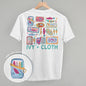 Colorful Sardine Doodles (Back Print)