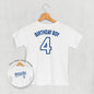 Birthday Boy Varsity #4 (Kids Back Print)