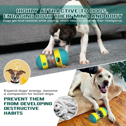 Dog Toy Improve IQ Interactive Puppy Toys For Small Medium Dogs Cat Slow Feeder Ball Labrador Golden Retriever Pet Supplies