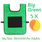 Sticky Dodge Ball Game Vest Outdoor Sports Toy Jersey Fabric  Props Throw Catch Soft Fleece Balls Safe for Kids Teens Adults