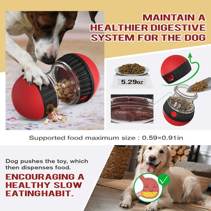 Dog Toy Improve IQ Interactive Puppy Toys For Small Medium Dogs Cat Slow Feeder Ball Labrador Golden Retriever Pet Supplies