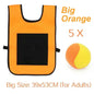 Sticky Dodge Ball Game Vest Outdoor Sports Toy Jersey Fabric  Props Throw Catch Soft Fleece Balls Safe for Kids Teens Adults