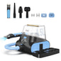 INSE P30 Dog Grooming Vacuum Ultra-Low Noise Pet Grooming Kits with 4.5L Large Capacity Dust Box Pet Clipper for Pet Hair Clean