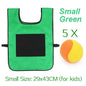 Sticky Dodge Ball Game Vest Outdoor Sports Toy Jersey Fabric  Props Throw Catch Soft Fleece Balls Safe for Kids Teens Adults