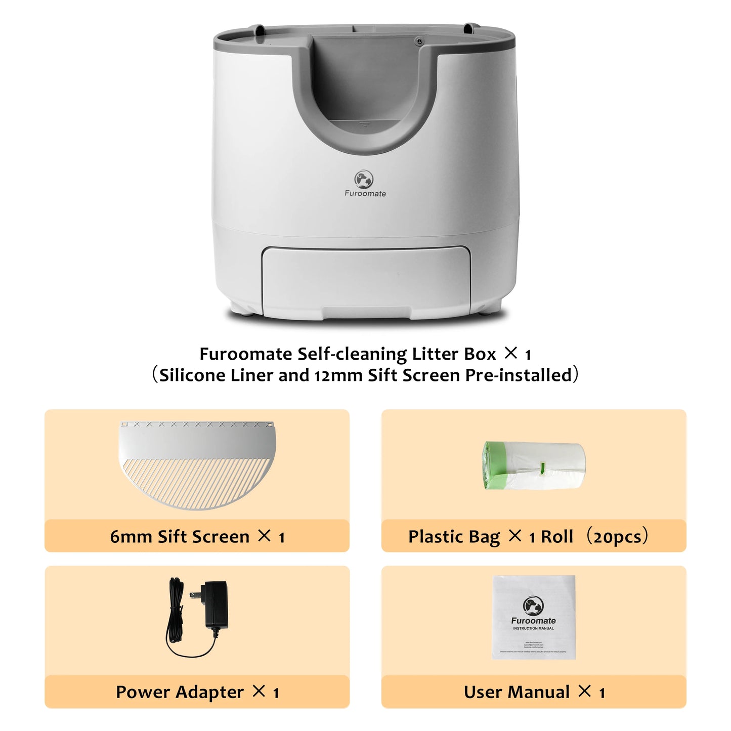Self-Cleaning Cat Litter Box Open-Top Design with Advanced Safety Sensors Extra Large Capacity for Multi-Cat Homes Hassle-Free