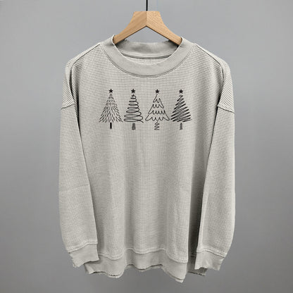 Christmas Tree Doodles (Black)