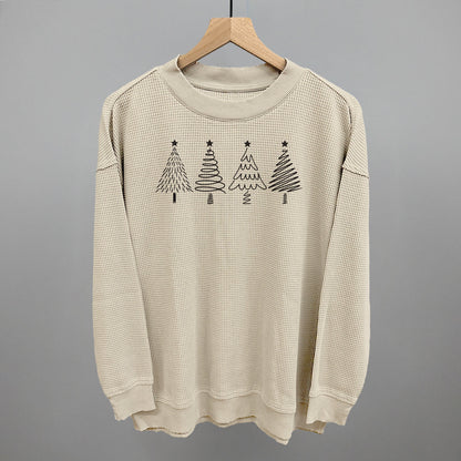 Christmas Tree Doodles (Black)