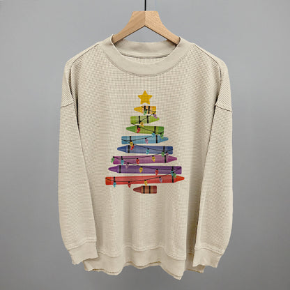 Crayon Christmas Tree