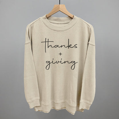 Thanks And Giving