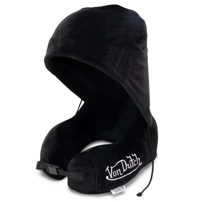Eyeconic Hooded Ergonomic Memory Foam Travel Neck Pillow