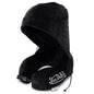 Eyeconic Hooded Ergonomic Memory Foam Travel Neck Pillow