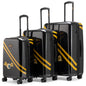 Kustom Kulture 3-Piece Expandable Hardside Spinner Luggage Set
