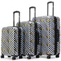 Kustom Kulture 3-Piece Expandable Hardside Spinner Luggage Set