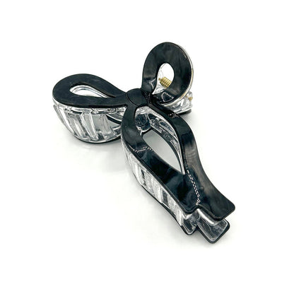 Black Bow Claw Clip